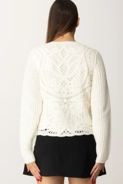 Twin-set Giacca In Maglia CrochetNEVE