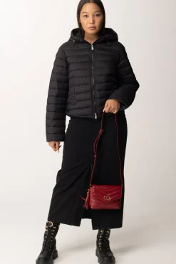 Twin-set Gonna In Jeans con CinturaDENIM NERO