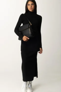 Twin-set Gonna Lunga In Maglia a CosteNERO