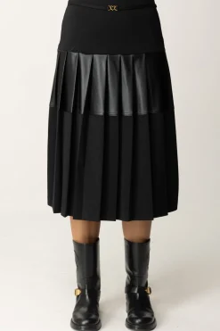 Twin-set Gonna Midi con InsertiNERO