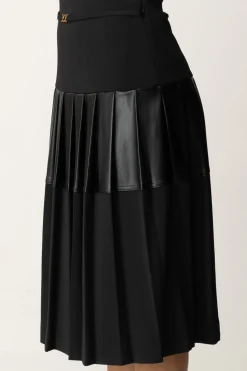 Twin-set Gonna Midi con InsertiNERO