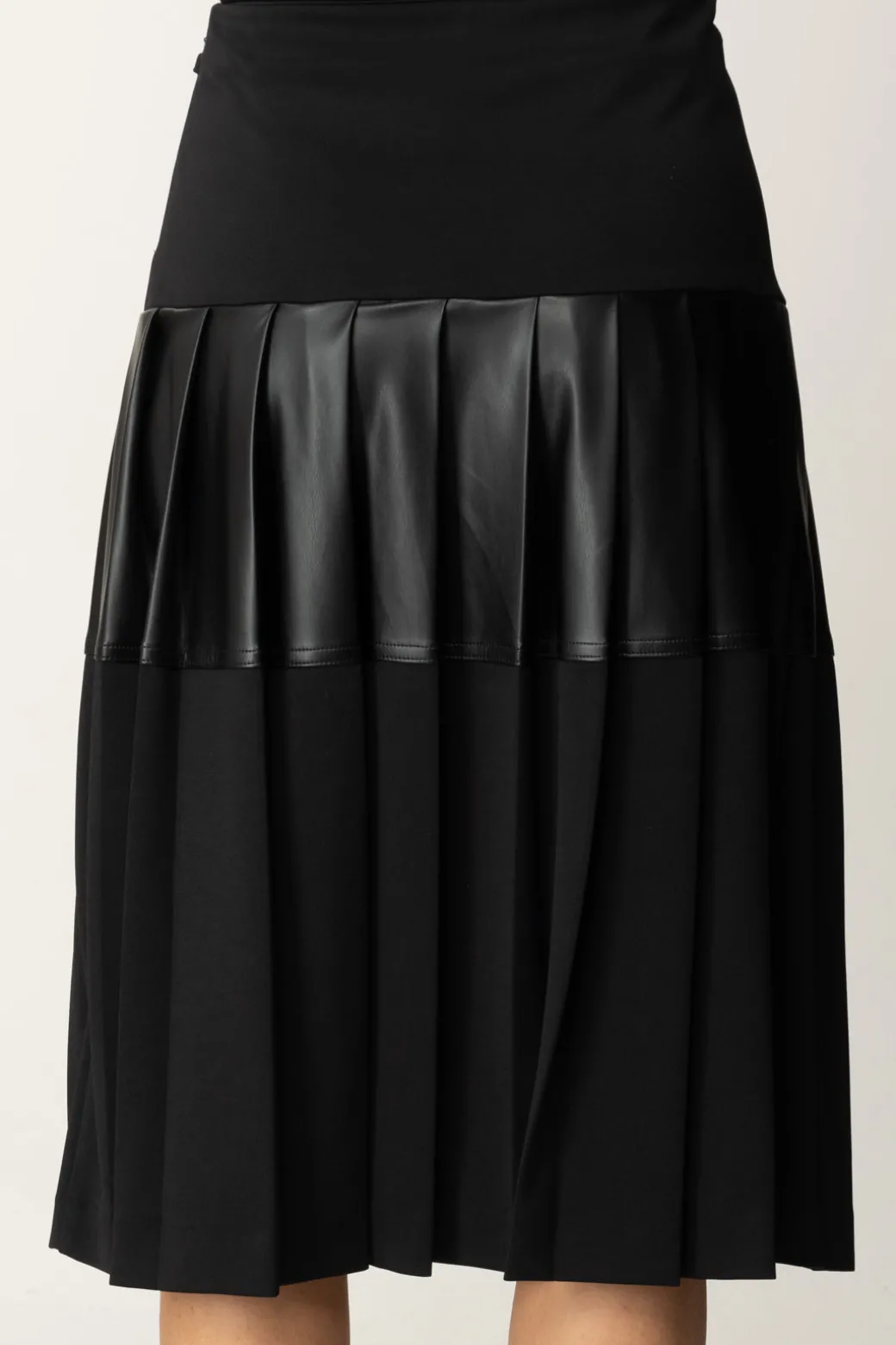 Twin-set Gonna Midi con InsertiNERO