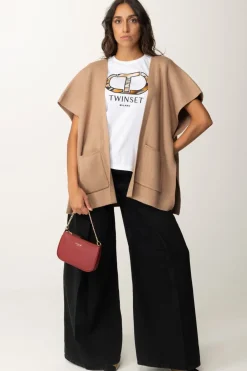 Twin-set Jeans a Palazzo BlackDENIM NERO