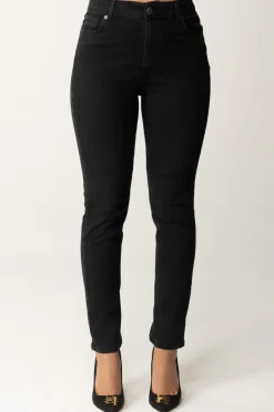 Twin-set Jeans Cinque Tasche Slim FitDENIM NERO