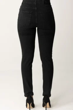 Twin-set Jeans Cinque Tasche Slim FitDENIM NERO