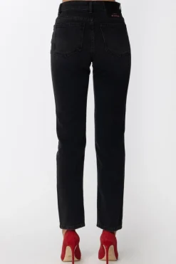 Twin-set Jeans con CharmDENIM NERO