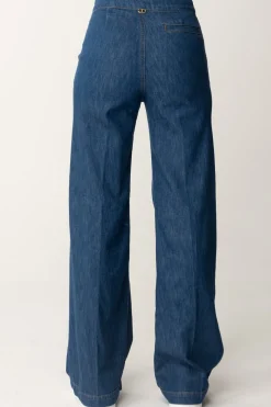 Twin-set Jeans Wide Leg SartorialiDENIM