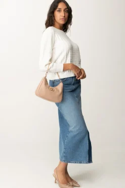 Twin-set Maglia In Mix Di PuntiNEVE