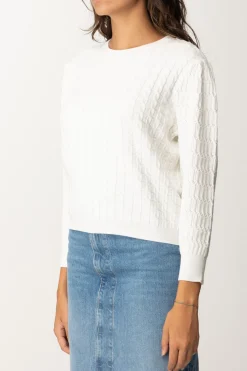 Twin-set Maglia In Mix Di PuntiNEVE