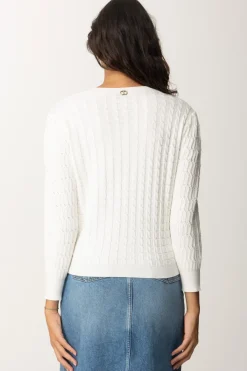 Twin-set Maglia In Mix Di PuntiNEVE