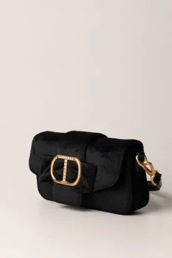 Twin-set Mini Pochette “amie” In VellutoNERO