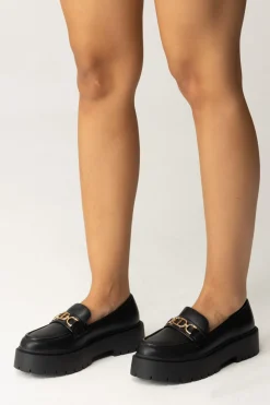 Twin-set Mocassini Chunky con LogoNERO