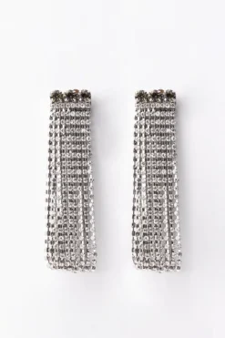 Twin-set Orecchini con Frange Di StrassCRYSTAL