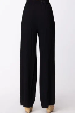 Twin-set Pantaloni Ampi con Coulisse In VitaNERO