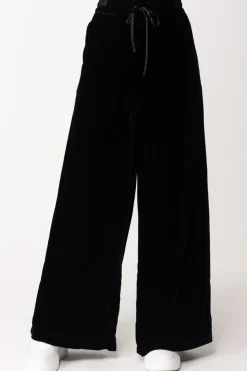 Twin-set Pantaloni In VellutoNERO