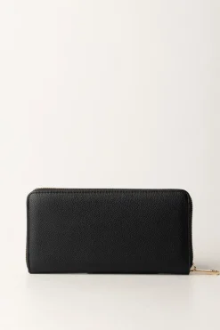 Twin-set Portafogli Zip-around con LogoNERO