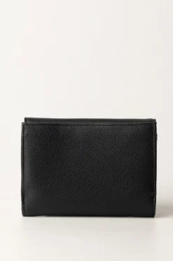 Twin-set Portafoglio Medio In Similpelle MartellataNERO