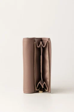 Twin-set Portafoglio Medio In Similpelle MartellataCARILLON ROSE'