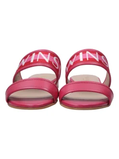 Twin-set Sandali Flat con Fascia LogataBIC.GERANIUM/JAZZ