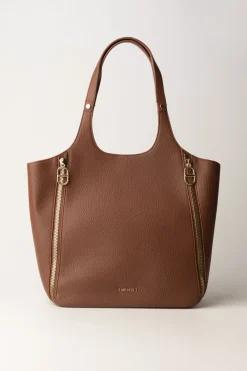 Twin-set Shopper Bag con Doppio ManicoCUOIO