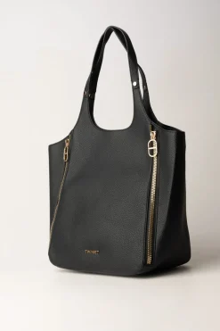 Twin-set Shopper Bag con Doppio ManicoNERO