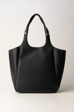 Twin-set Shopper Bag con Doppio ManicoNERO