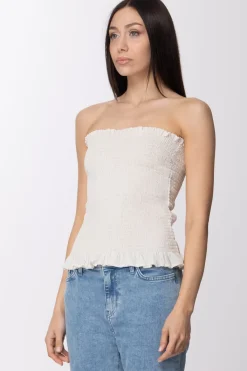 Twin-set Top a Fascia ElasticizzatoCOCONUT