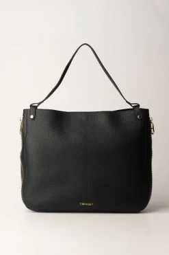 Twin-set Tote Bag con Dettaglio ZipNERO