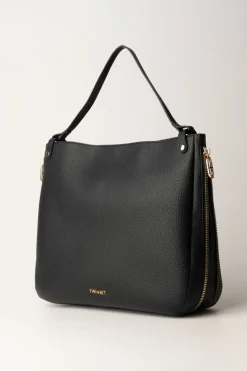 Twin-set Tote Bag con Dettaglio ZipNERO