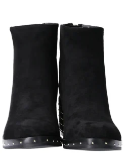 Twin-set Tronchetti con Borchie Sul TaccoNERO