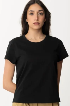 Twin-set T-shirt con Cut-out Sul RetroNERO