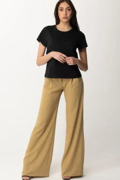 Twin-set T-shirt con Cut-out Sul RetroNERO