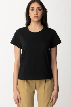 Twin-set T-shirt con Cut-out Sul RetroNERO