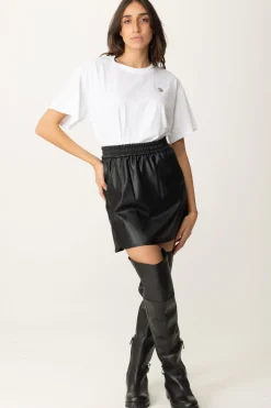 Twin-set T-shirt con Oval TBIANCO OTTICO