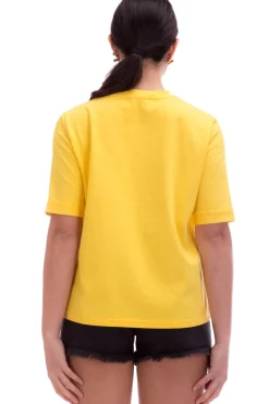 Twin-set T-shirt Twin-set Actitude BasicVIVID YELLOW